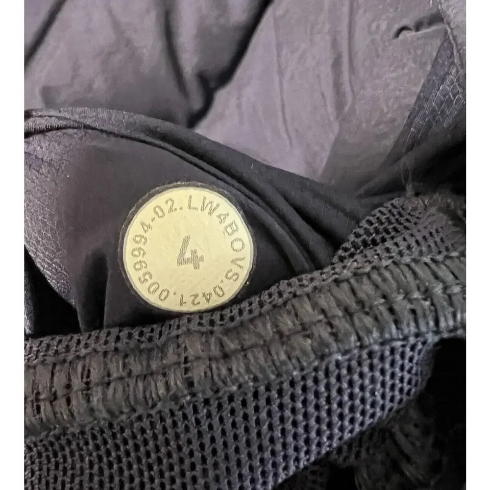 Lululemon Sz 4 Pack It Down Jacket Night Sea Blue 700 Fill Goose Down - Picture 5 of 9